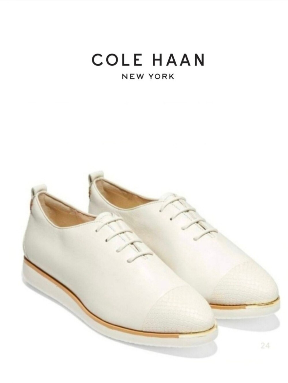 {Cole Haan} Grand Ambition Lace Up Oxford Size 7.5